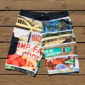 Analog - Collage Board Shorts